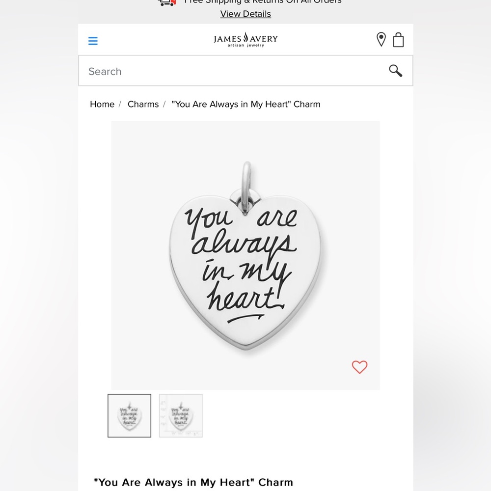 “You are always in my heart” CHARM + NECKLACE 🤍❤️💕